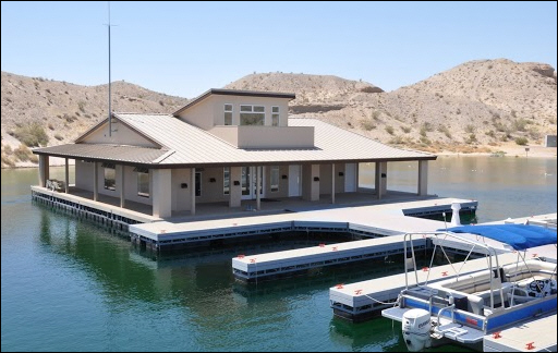 The World's First Floating Green Building, Cottonwood Cove Marina, Receives LEED Gold Certification from U.S. Green Building Council